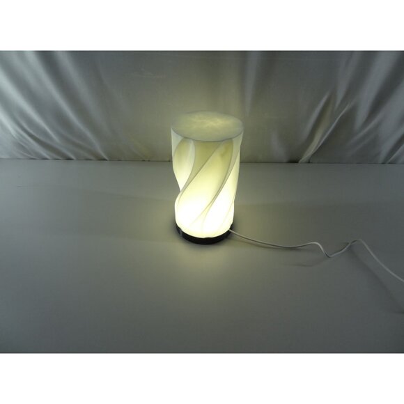 Modern Twist Design LED Table Lamp USB Powered 3D printed in USA - Picture 7 of 14